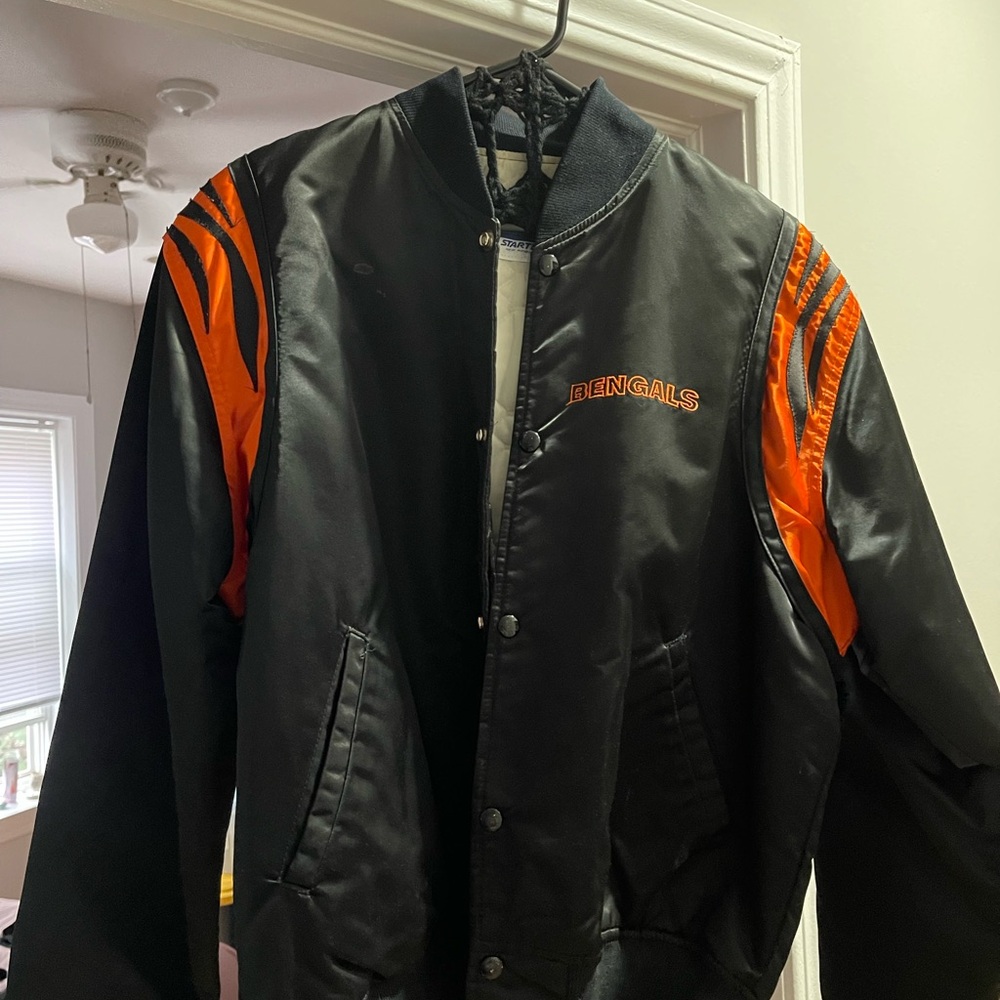 STARTER Bengals Vintage Satin Jacket